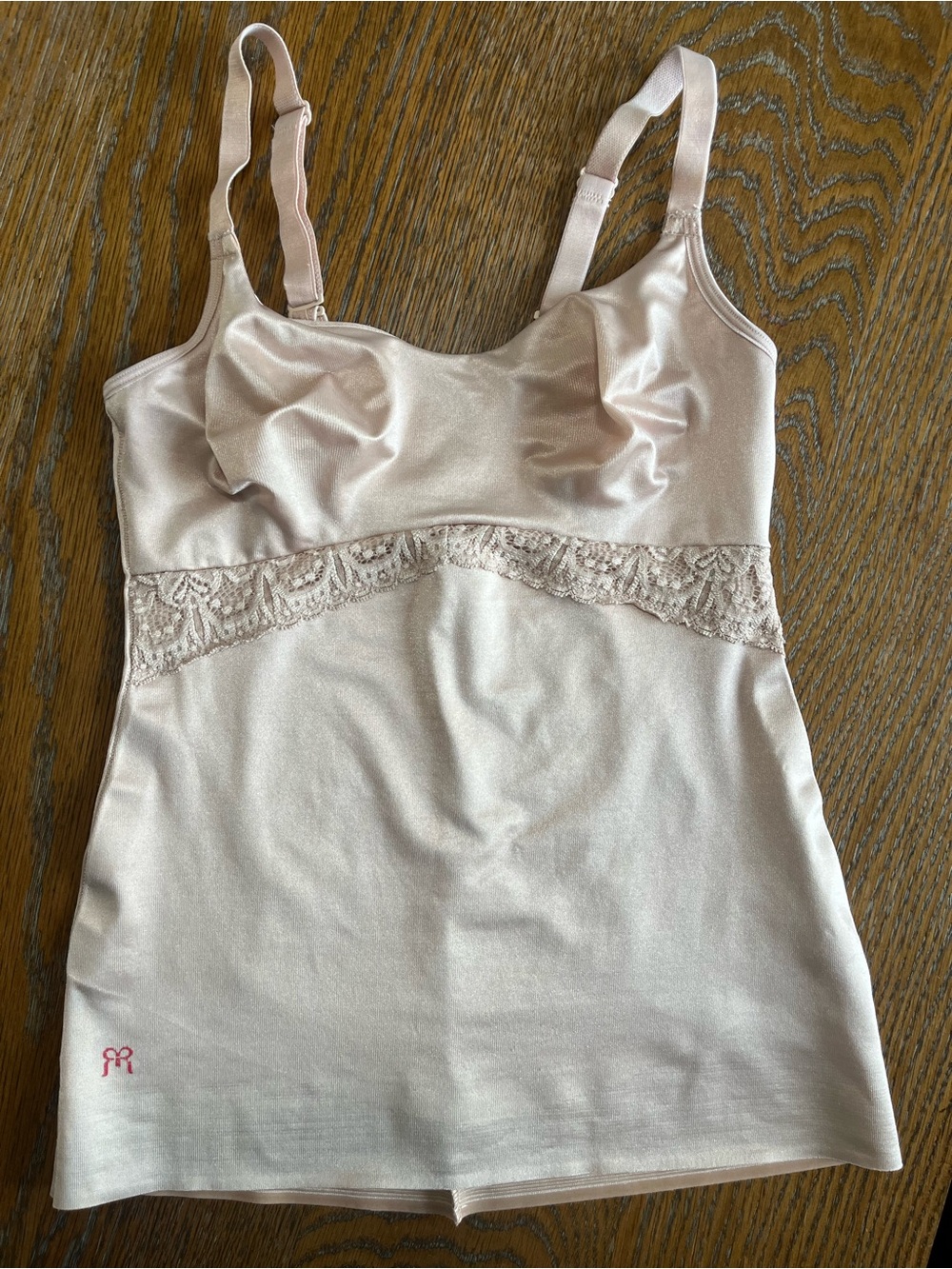 Ruby Ribbon Lace Cami Pale Nude Shaping 3024, Size 34 - Picture 9 of 13